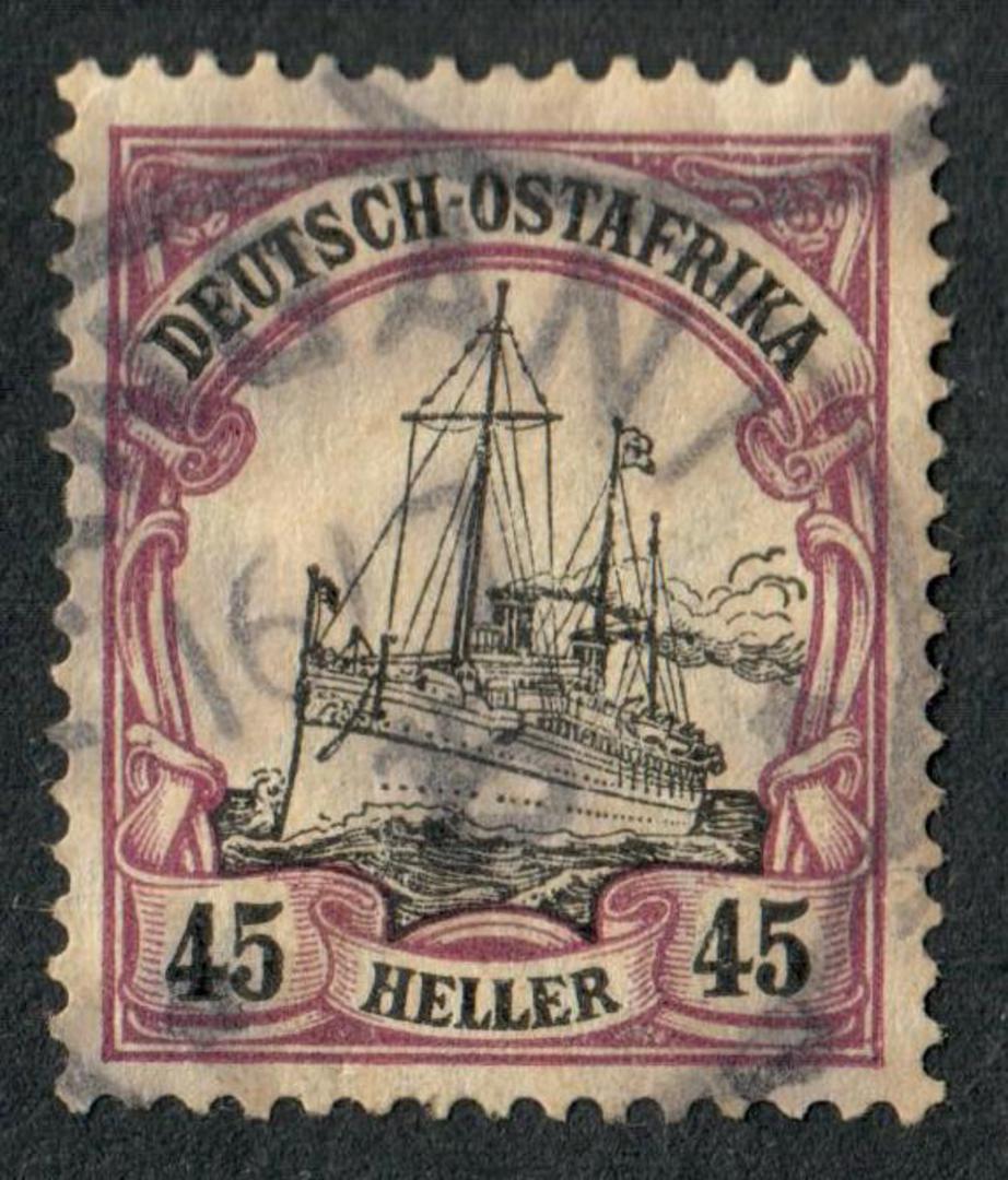 GERMAN EAST AFRICA 1905 Definitive 45h Black and Mauve. - 76045 - Used image 0
