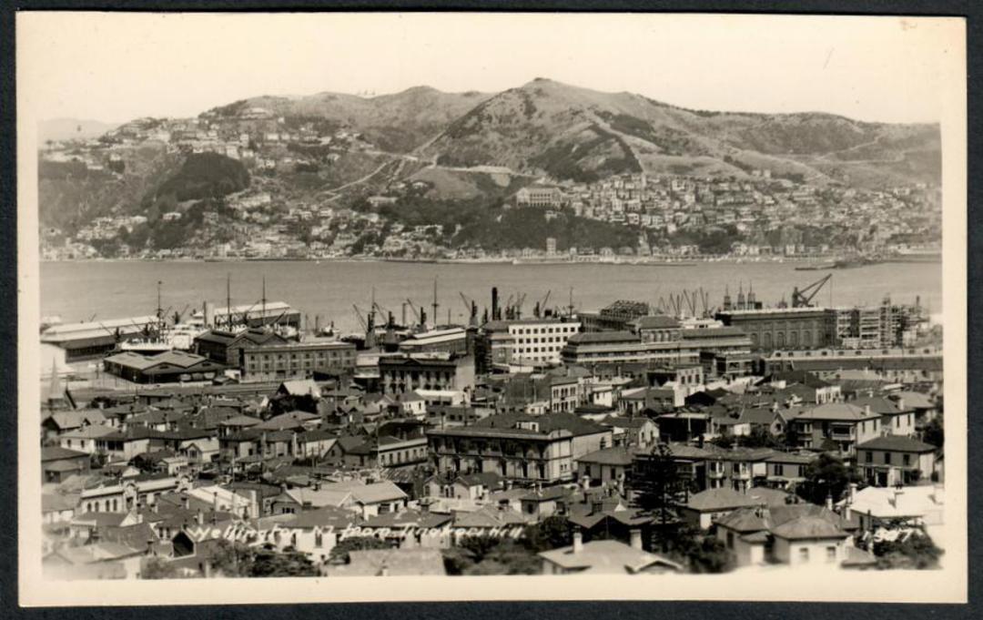 WELLINGTON from Thorndon. Real Photograph - 47378 - Postcard image 0