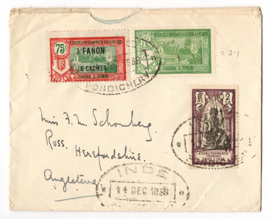 NEW CALEDONIA 1959 Contrived Airmail Letter to New Zealand. - 37525 - PostalHist image 0