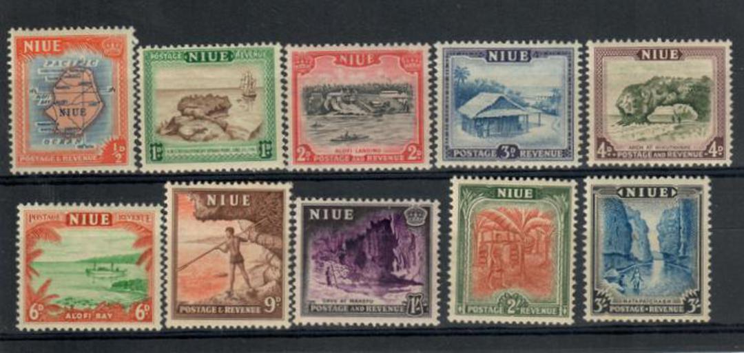 NIUE 1950 Definitives. Set of 10. Scott 94-103 $US 7.75 - 20339 - UHM image 0