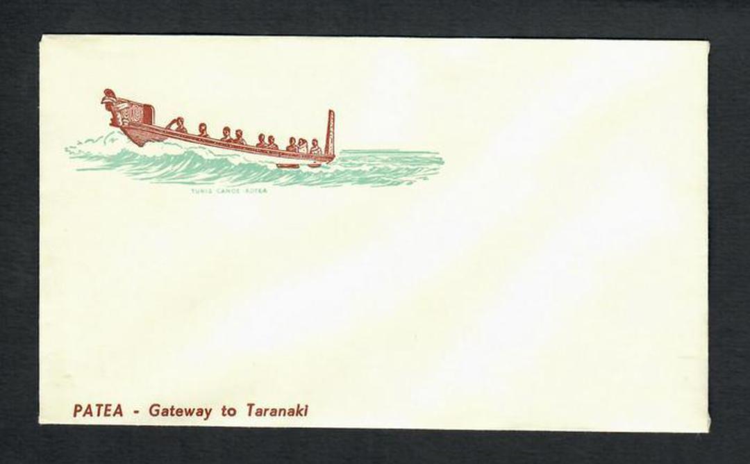 NEW ZEALAND 1965 Cover from "PATEA Gateway to Taranaki" Superb maori Canoe. - 31533 - PostalHist image 0