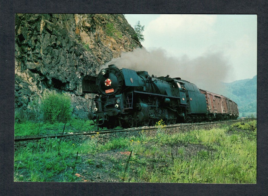 CZECHOSLOVAKIA Coloured postcard of Stoki 556.0195 Projidzi u Zastavky Roztoky to Povrly. - 40538 - Postcard image 0