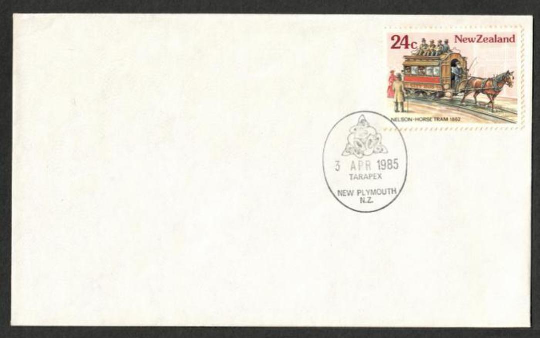 NEW ZEALAND 1985 Tarapex '85 International Stamp Exhibition. Special Postmark. - 33240 - PostalHist image 0