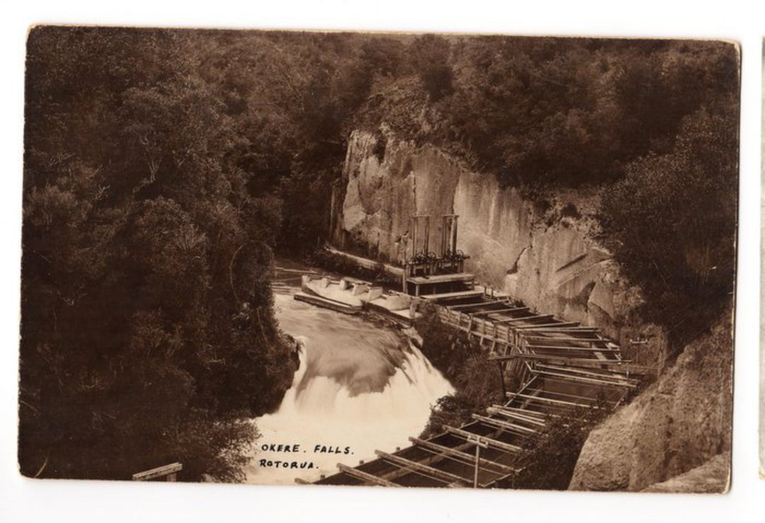 Postcard of Okere Falls Rotorua. - 246125 - Postcard image 0