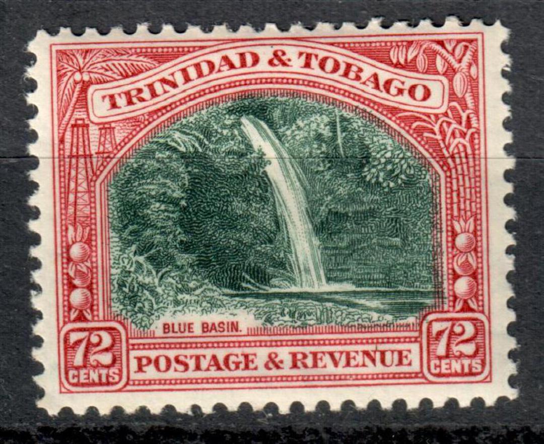 TRINIDAD & TOBAGO 1935 Definitive 72c Myrtle-Green and Carmine. - 8263 - UHM image 0