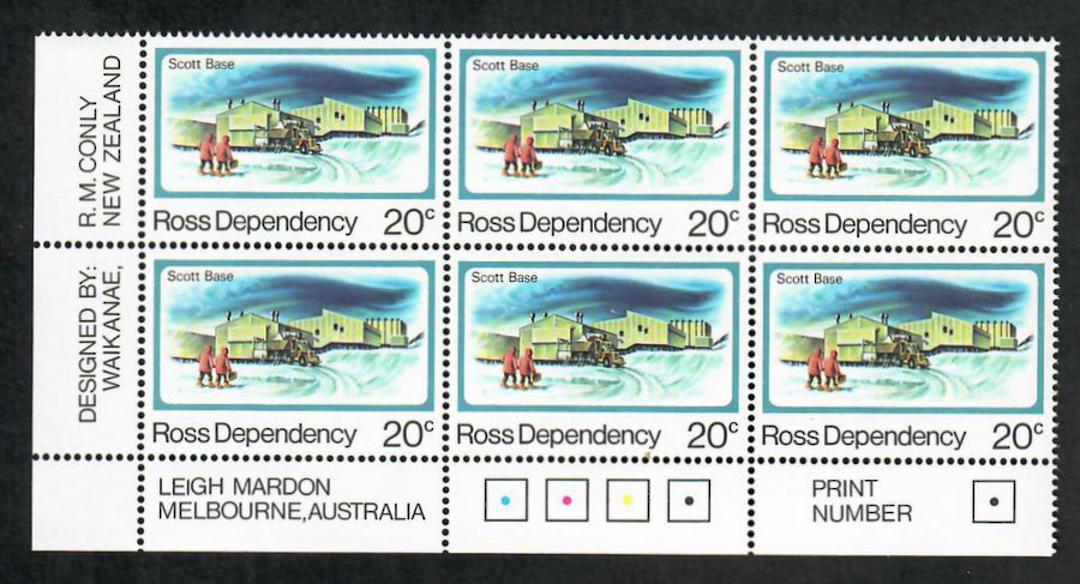 ROSS DEPENDENCY 1982 Definitives. Set of 6 in Plate Blocks. - 21832 - UHM image 3