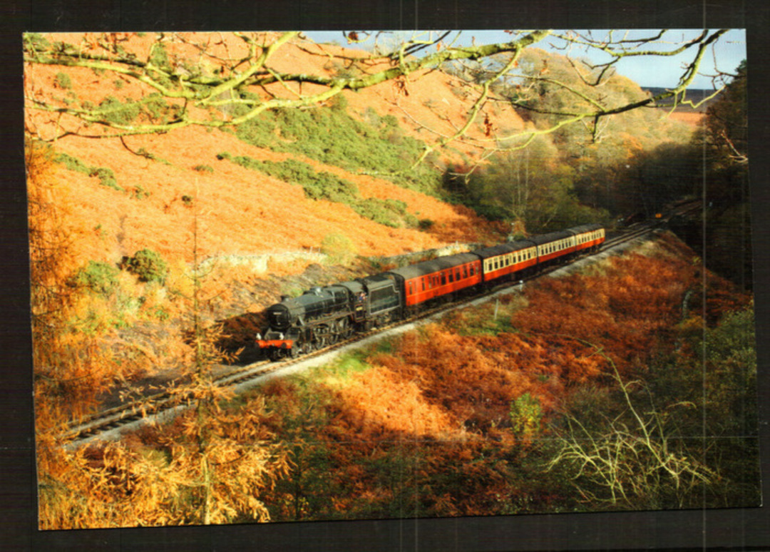 Modern Coloured Postcard of LMS Class 5 4-6-0 #45212. - 440027 - Postcard image 0