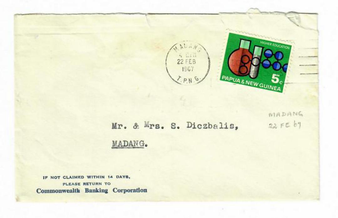 PAPUA NEW GUINEA 1967 Internal letter. - 32173 - PostalHist image 0