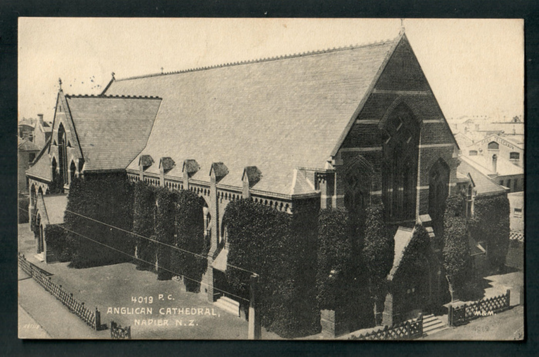 Postcard of Napier Anglican Cathedral. - 47888 - Postcard image 0
