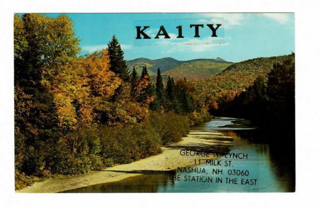USA QSL Card    KA1TY. - 31127 - Postcard image 0