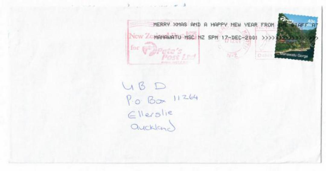 NEW ZEALAND 2000-2006  Alternative Postal Operators. Five different covers. - 530061 - PostalHist image 2
