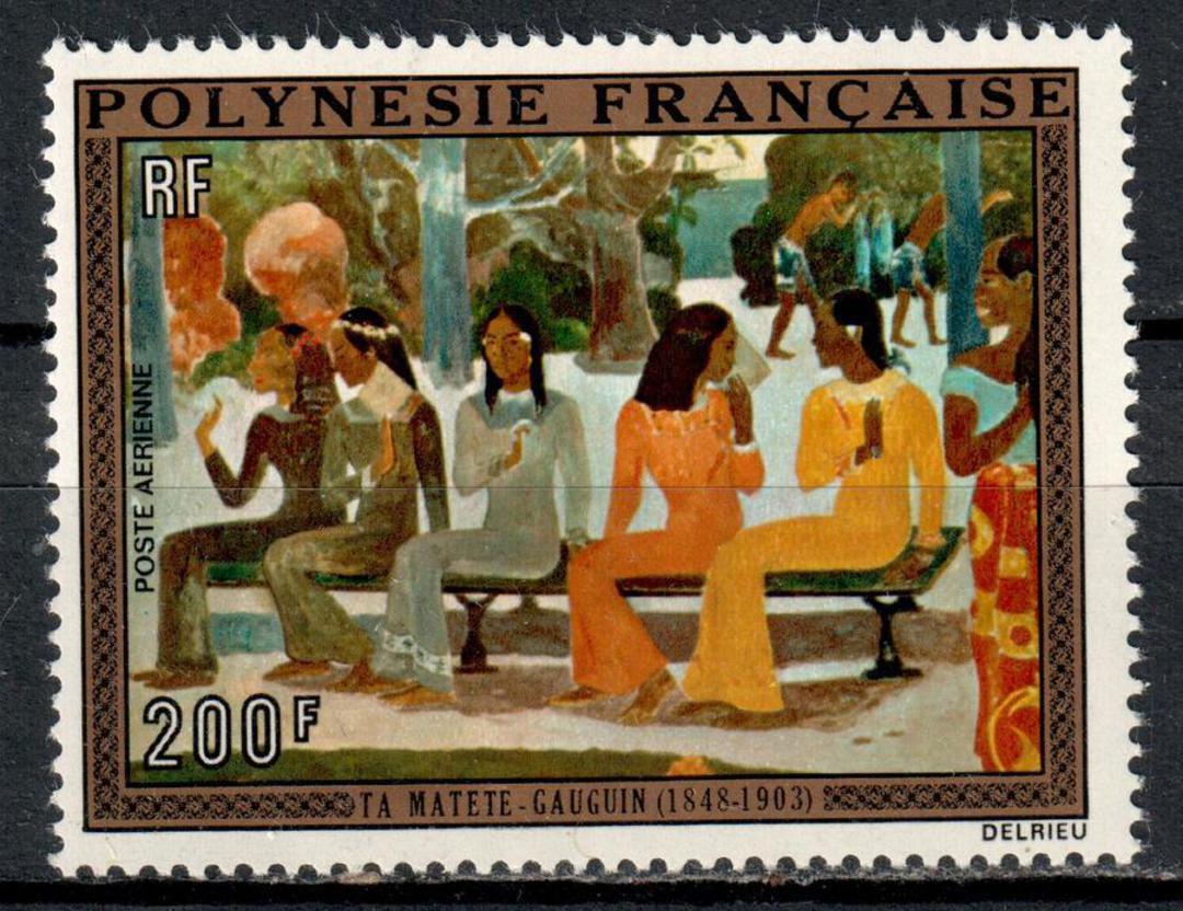 FRENCH POLYNESIA 1973 125th Anniversary of the Birth of Gauguin. - 82647 - UHM image 0