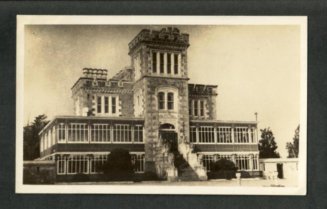 Real Photograph of Larnach Castle. - 49180 - Postcard image 0