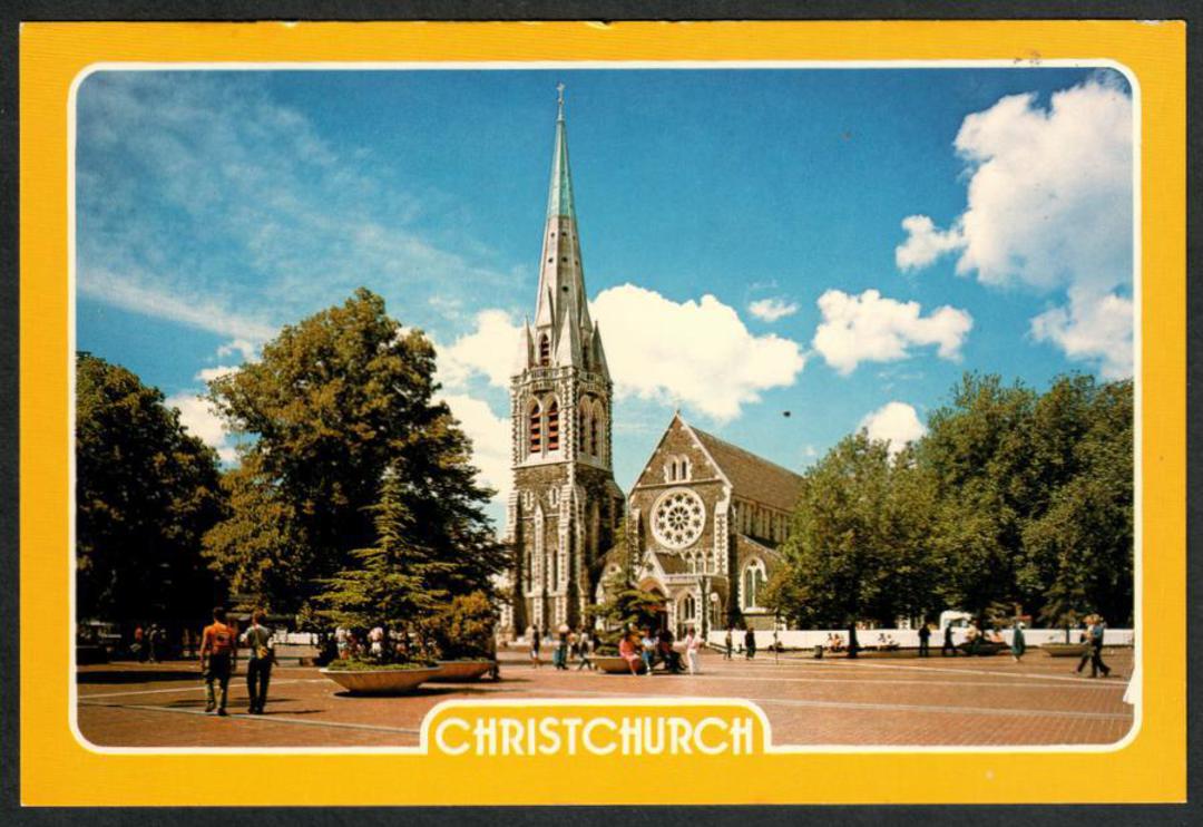 CHRISTCHURCH CATHEDRAL Modern Coloured Postcard. - 448304 - Postcard image 0