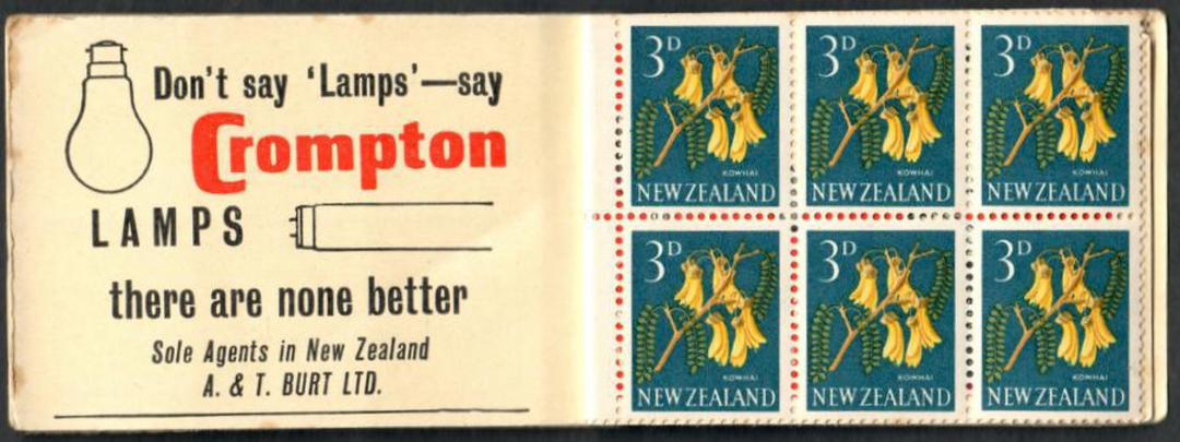 NEW ZEALAND 1960 Pictorials 4/6d Booklet. - 31448 - UHM image 4
