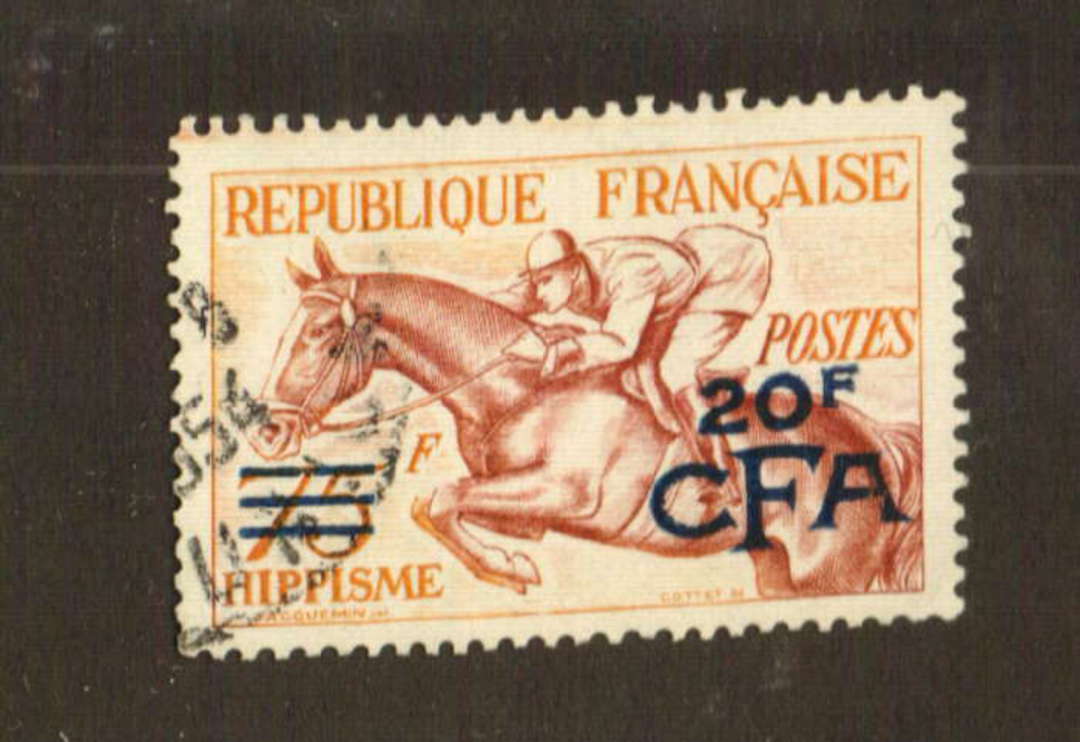 REUNION 1954 Sport 20cfa Horseracing. - 74533 - FU image 0
