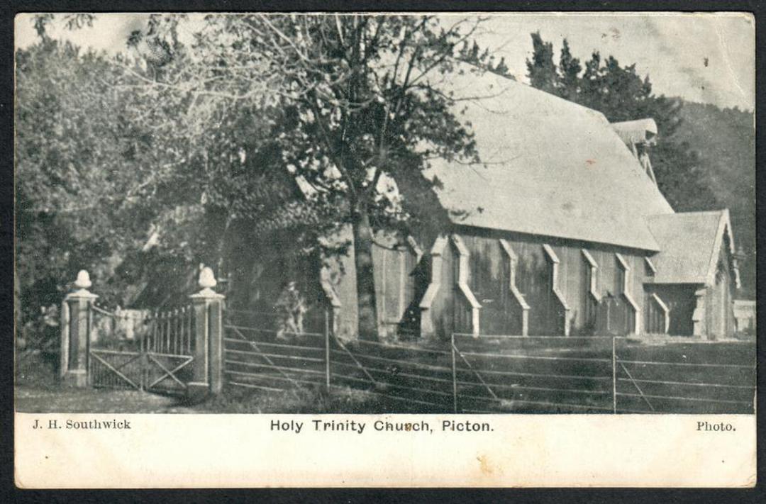 PICTON Holy Trinity Church. Postcard. - 48744 - Postcard image 0