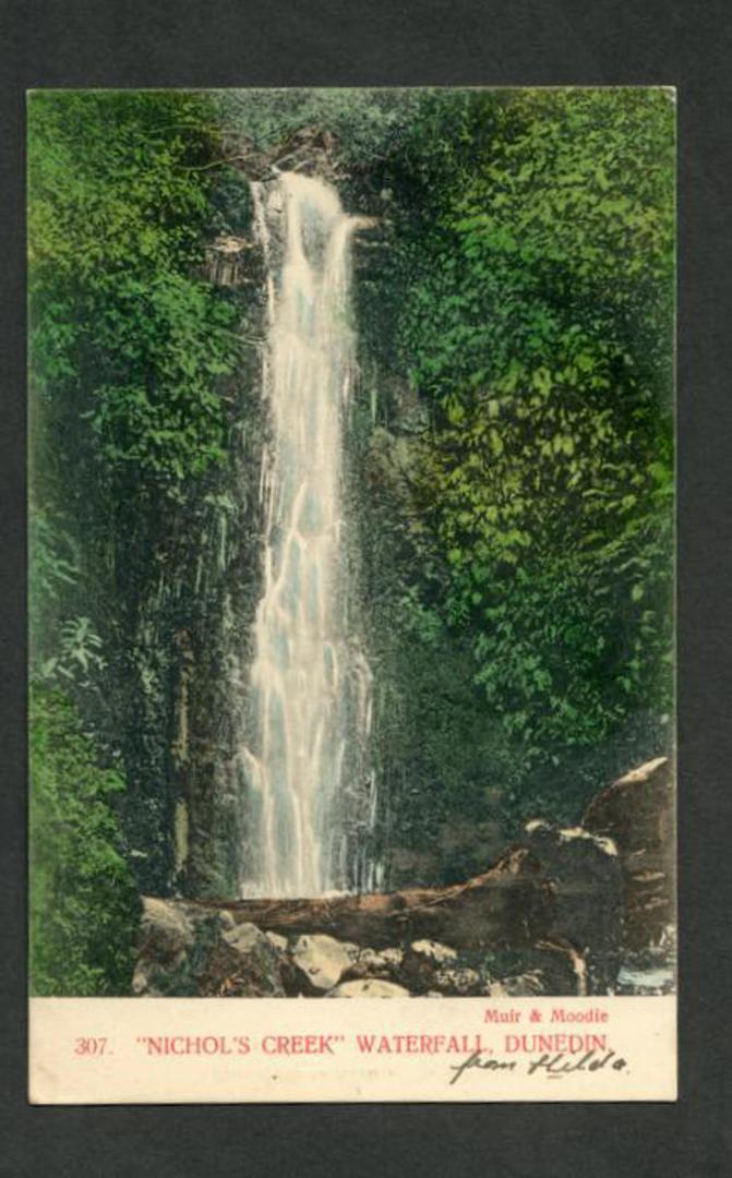 Early Undivided Postcard by Muir & Moodie of the Cliffs near St Clair. - 249116 - Postcard image 0