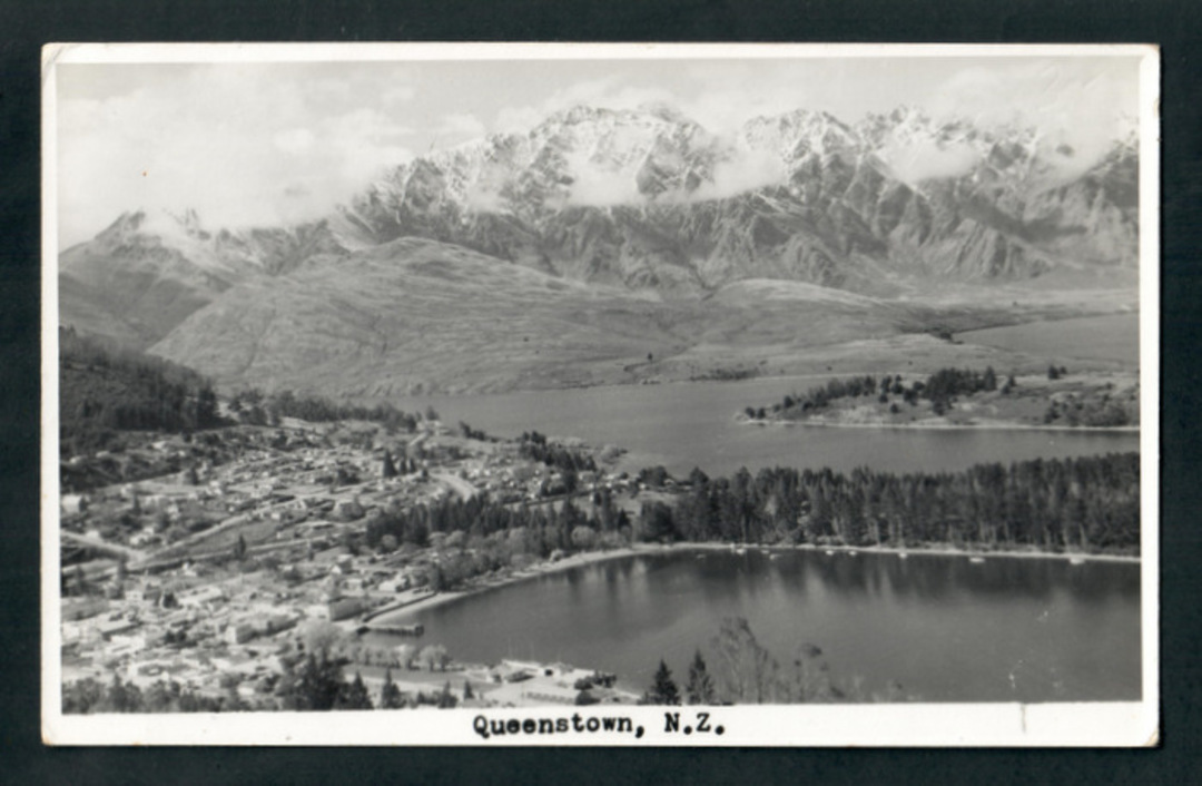 Real Photograph by N S Seaward of Queenstown. - 249430 - Postcard image 0