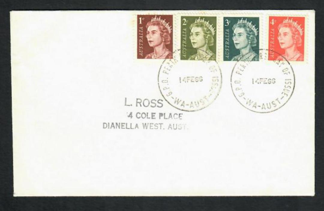 AUSTRALIA 1965 Decimal Definitives. Set of 5 first day covers. 23 stamps. - 32214 - FDC image 0
