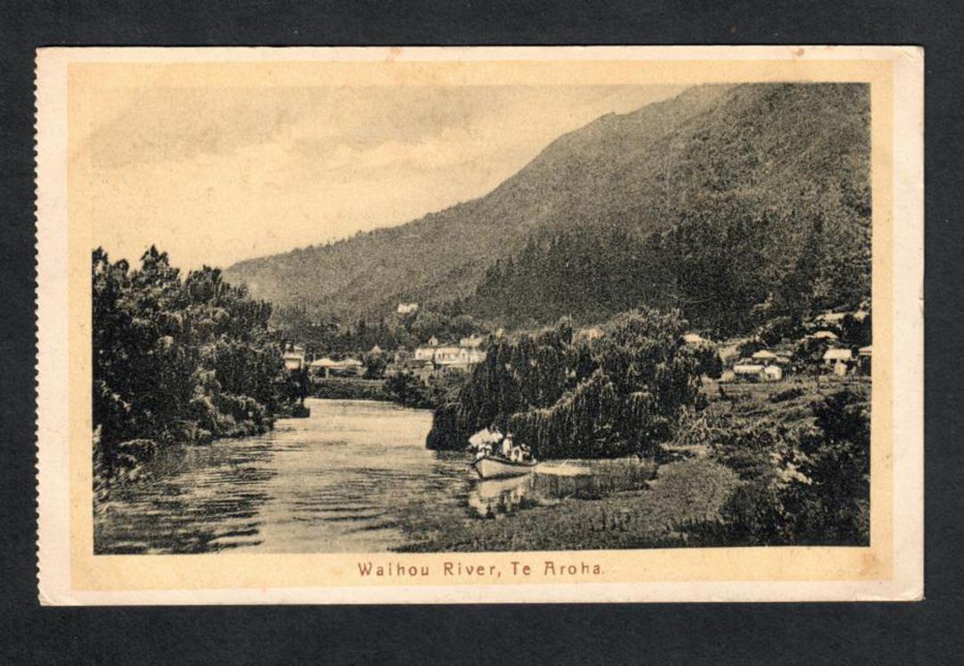 Postcard by Miss Allen of Waihou River Te Aroha. - 46505 - Postcard image 0