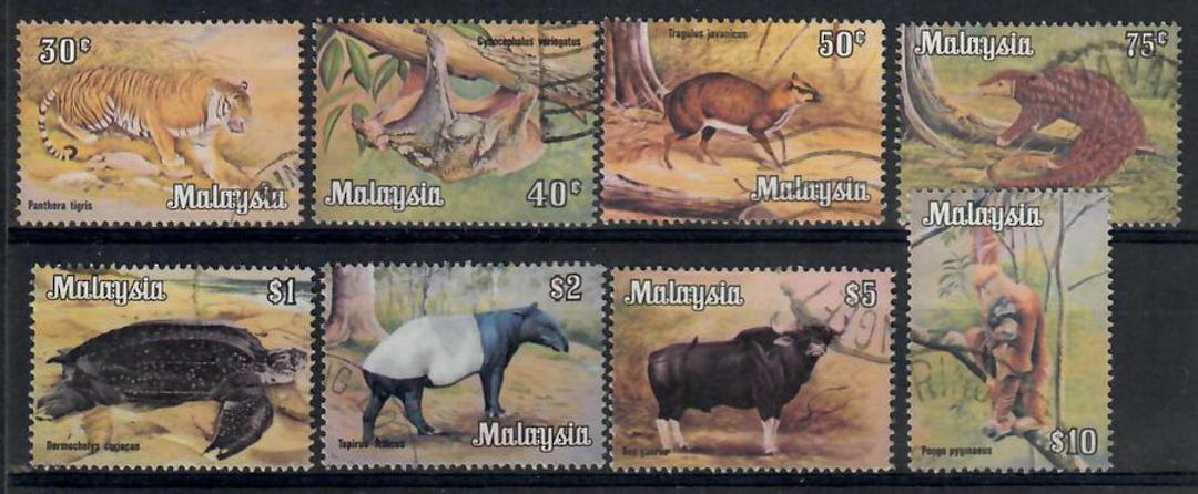 MALAYSIA 1979 Definitives. Set of 8. Animals. - 21961 - FU image 0
