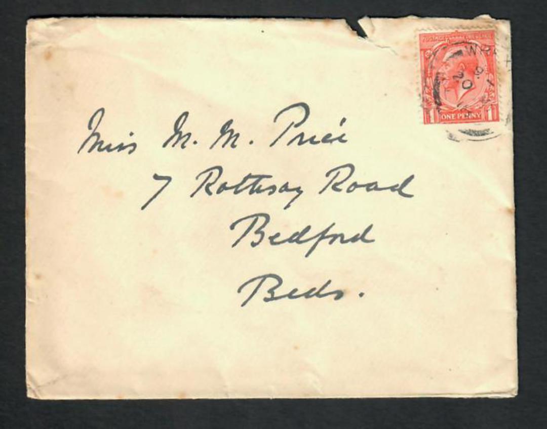 GREAT BRITAIN 1930 Internal Letter. - 31822 - PostalHist image 0