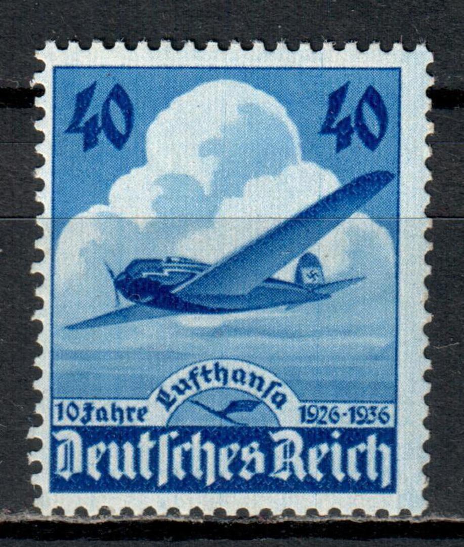 GERMANY 1936 10th Anniversary of Lufthansa Airways. - 80436 - UHM image 0