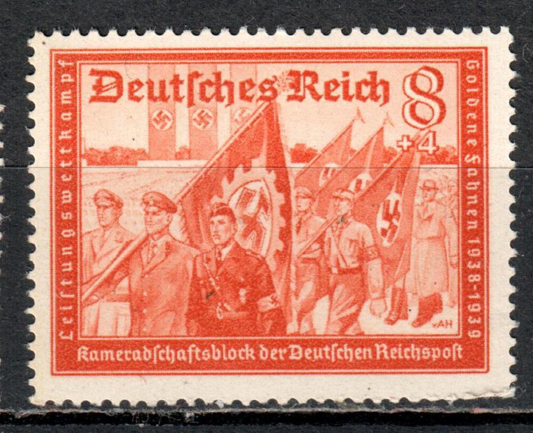GERMANY 1939 Postal Employees' and Hitler's Culture Funds. Set of 12. - 72086 - UHM image 0