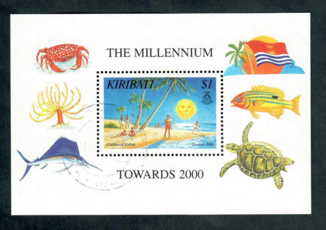 KIRIBATI 1998 Millenium. Miniature sheet. - 50438 - VFU image 0