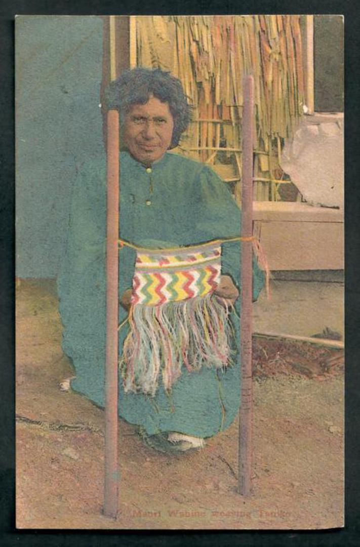 Coloured postcard of Wahine. - 49615 - Postcard image 0