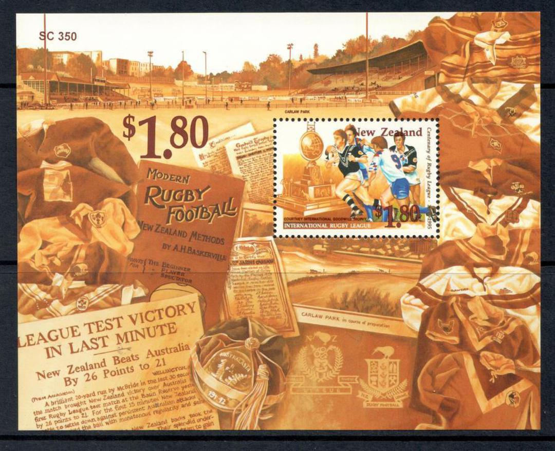 NEW ZEALAND 1995 Jakarta '95 International Stamp Exhibition. Miniature sheet. - 14040 - UHM image 0