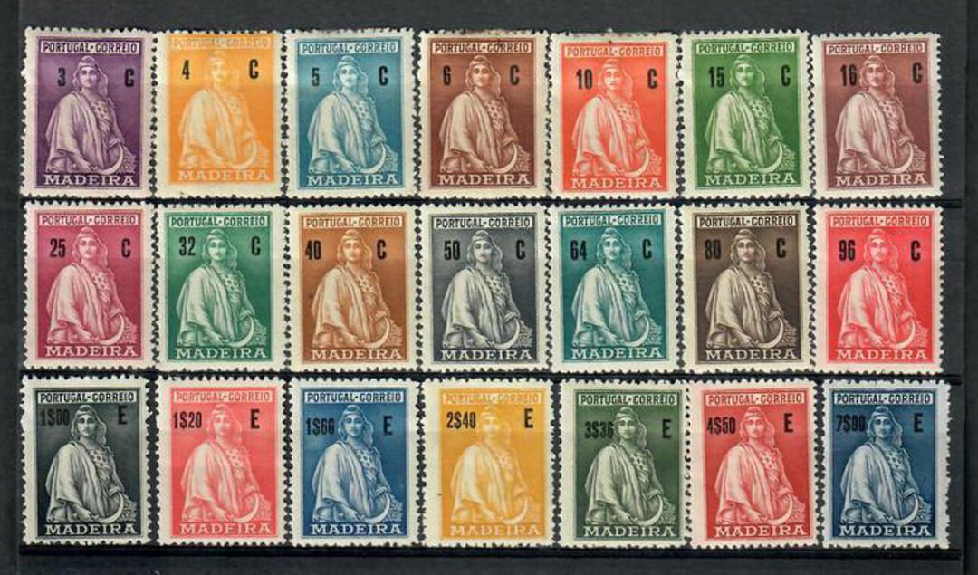 MADEIRA 1928 Funchal Museum Fund. Set of 21. - 20178 - Mint image 0