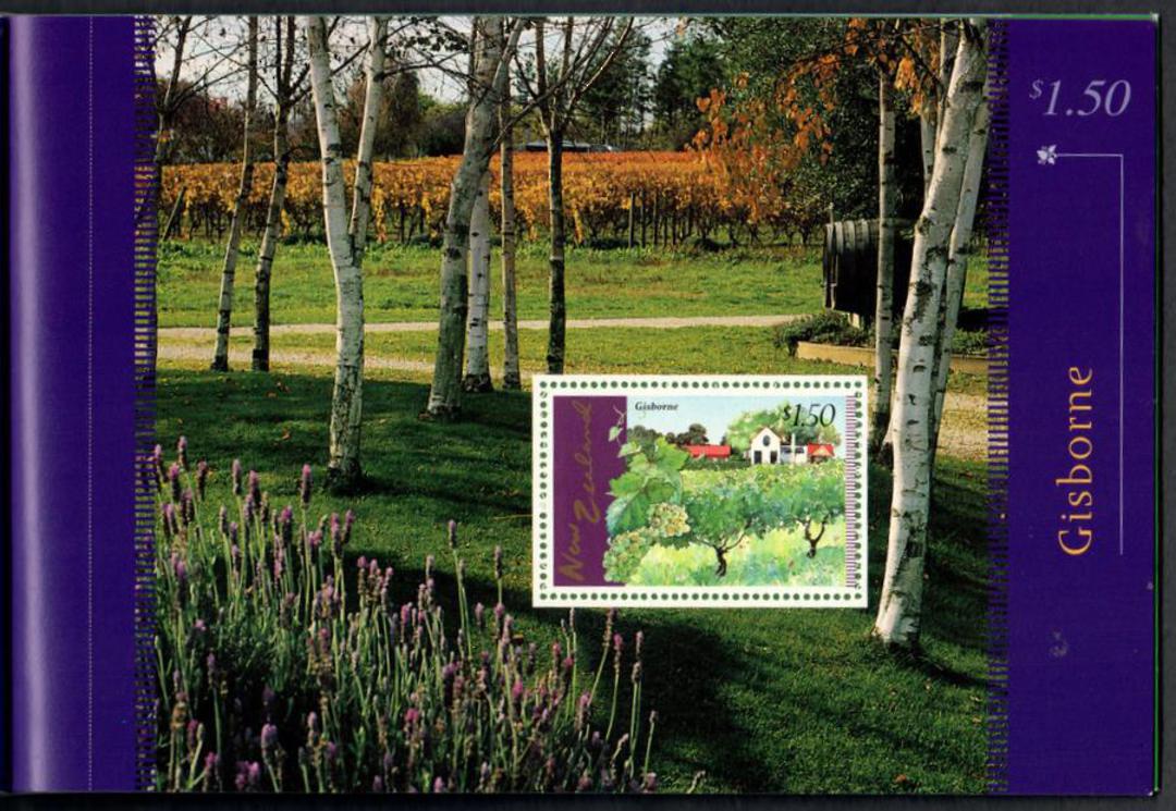 NEW ZEALAND 1997 Vineyards. Booket with special miniature sheets. - 135002 - Booklet image 5