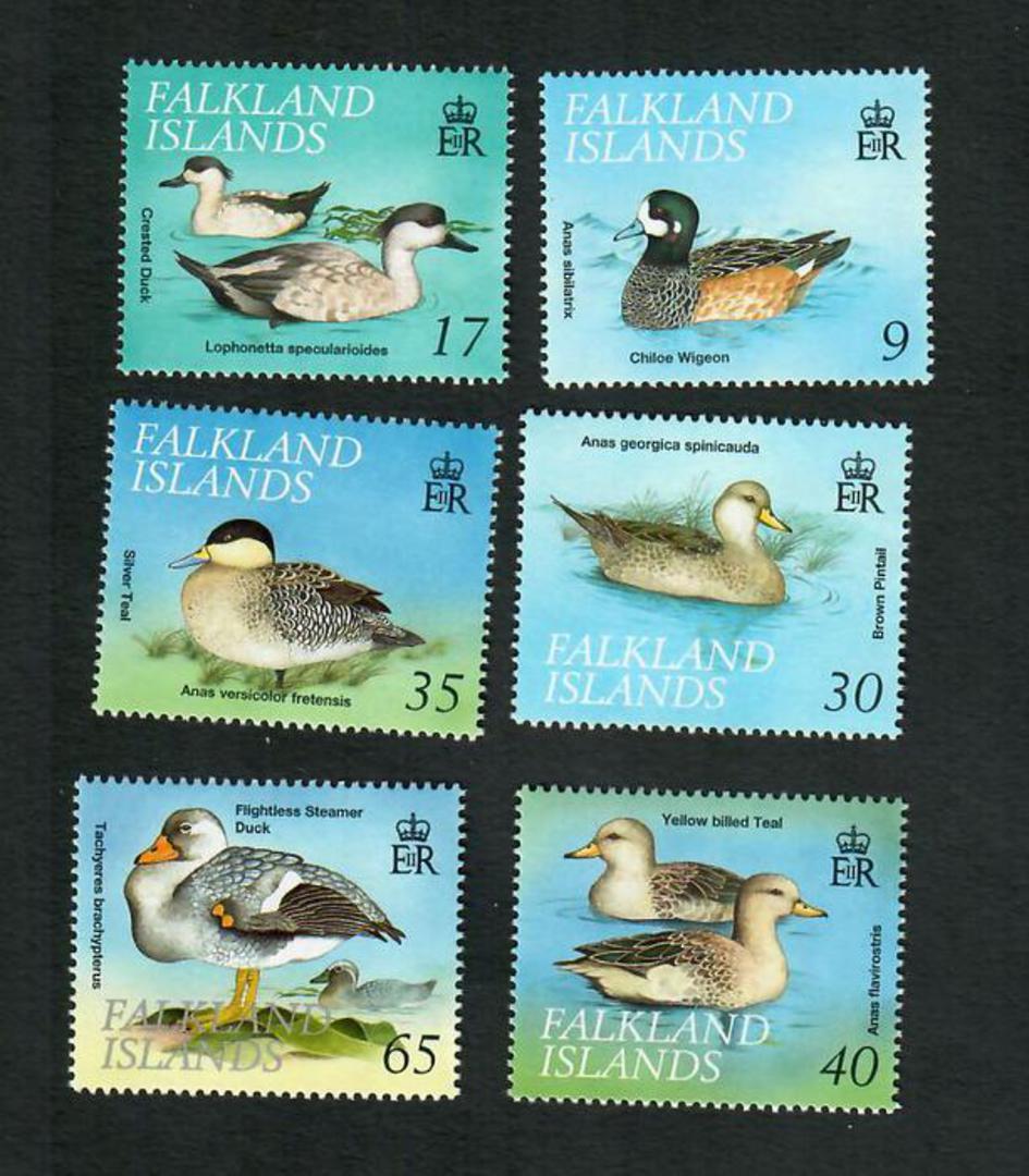 FALKLAND ISLANDS 1999 Waterfowl. Set of 6. - 90016 - UHM image 0