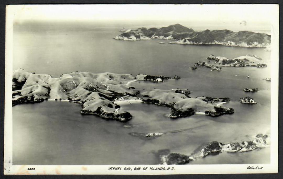 Real Photograph by Whites Aviation Of Otehei Bay. Adhesion on the reverse. - 44771 - Postcard image 0