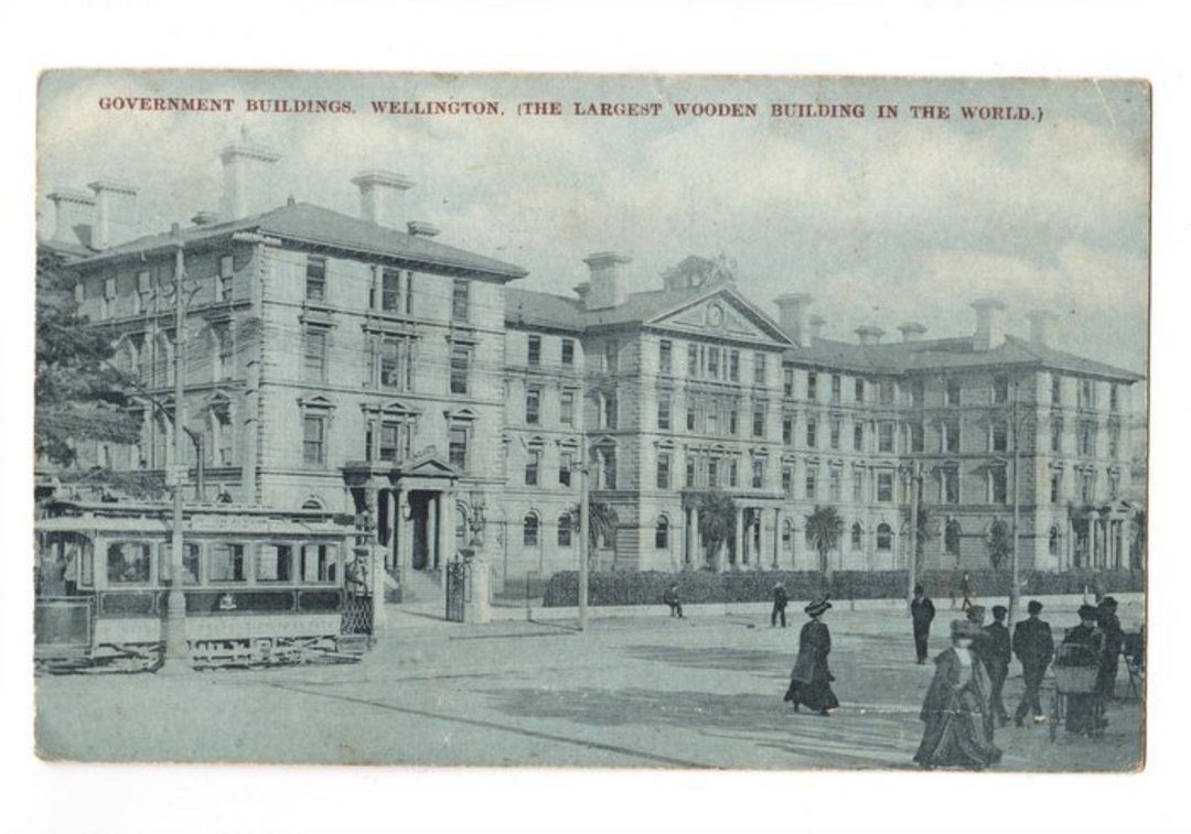 Postcard of Government Buildings Wellington. - 247401 - Postcard image 0