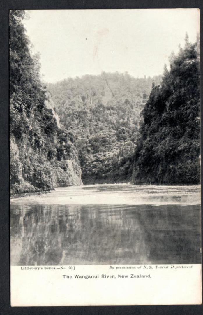 Postcard by Littlebury of Wanganui River. - 47129 - Postcard image 0