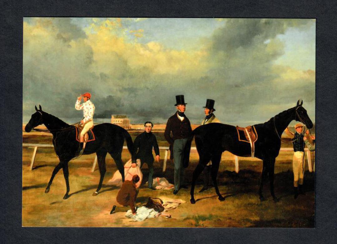 Modern Coloured Postcard of the Great Match 1851. - 444790 - Postcard image 0
