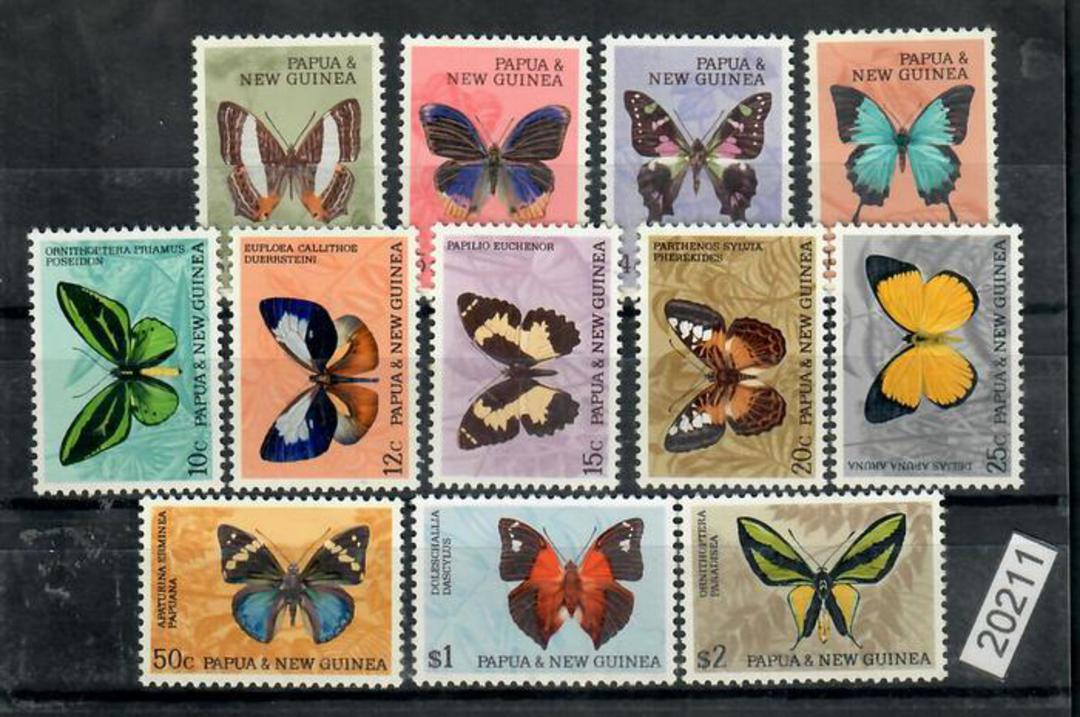 PAPUA NEW GUINEA 1966 Definitives. Set of 12. VLHM. - 20211 - LHM image 0