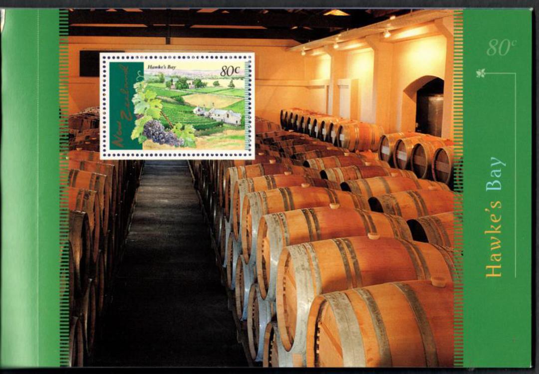 NEW ZEALAND 1997 Vineyards. Booket with special miniature sheets. - 135002 - Booklet image 2