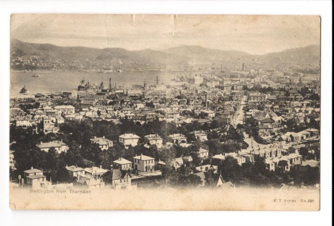 Early Undivided Postcard of Wellington from Thordon. - 47739 - Postcard image 0