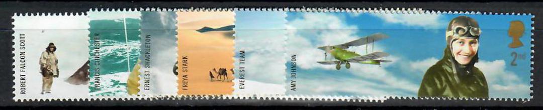 GREAT BRITAIN 2003 Extreme Endeavours. Set of 6. - 83876 - UHM image 0