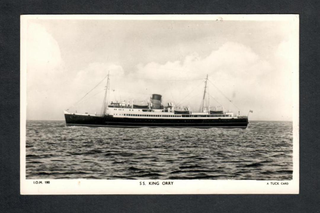 Real Photograph of S S King Orry. - 40402 - Postcard image 0