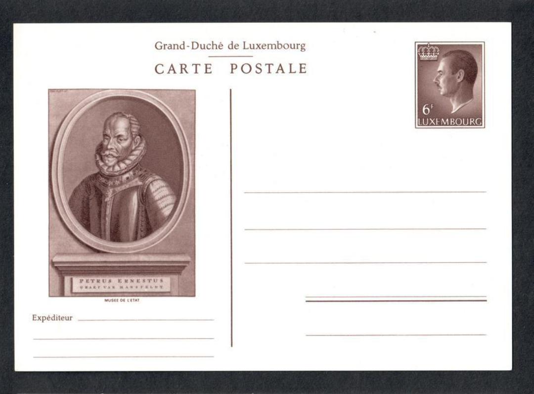 LUXEMBOURG Cartes Postale Lettercards Definitive series. 2 cards. - 444816 - Postcard image 1