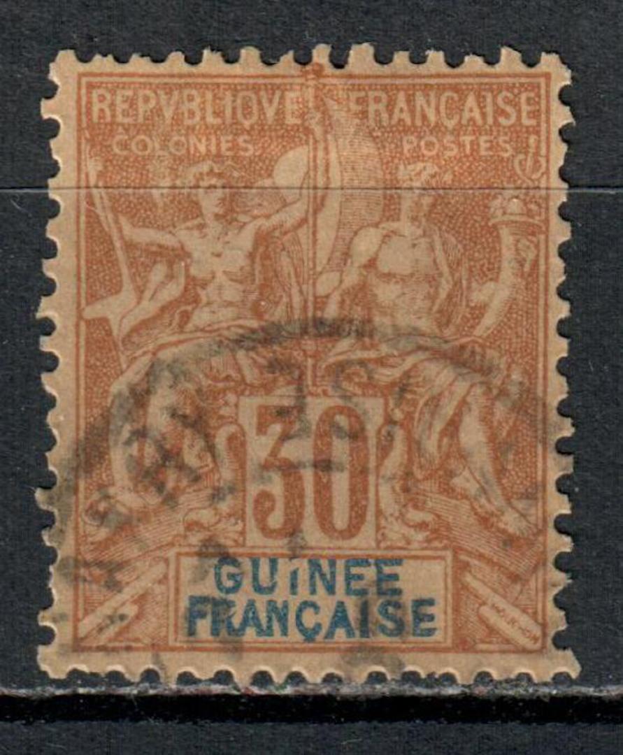 FRENCH GUINEA 1892 Definitive 30c Cinnamon on Drab. - 8981 - FU image 0
