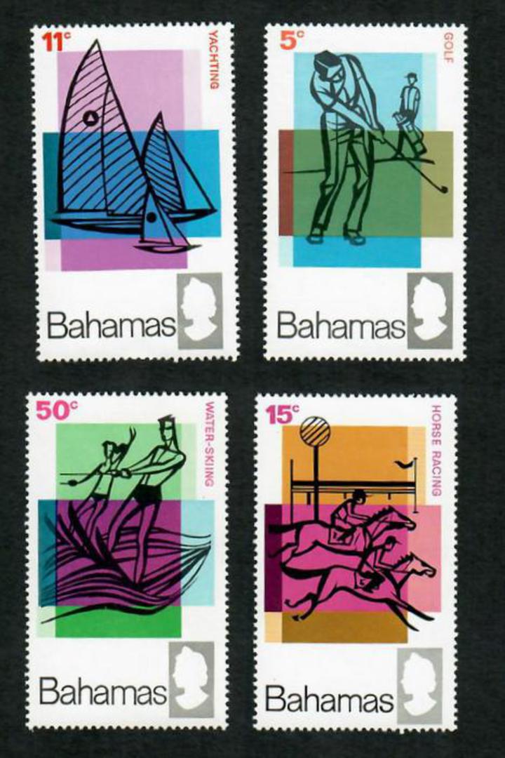 BAHAMAS 1968 Tourism. Set of 4. - 91688 - LHM image 0