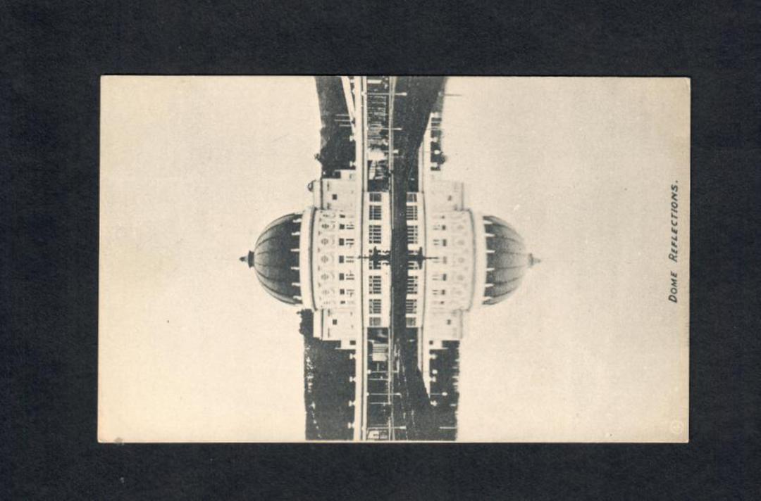 NEW ZEALAND 1925 Postcard by McNeill of Dunedin Exhibition. Dome Reflections. - 69409 - Postcard image 0