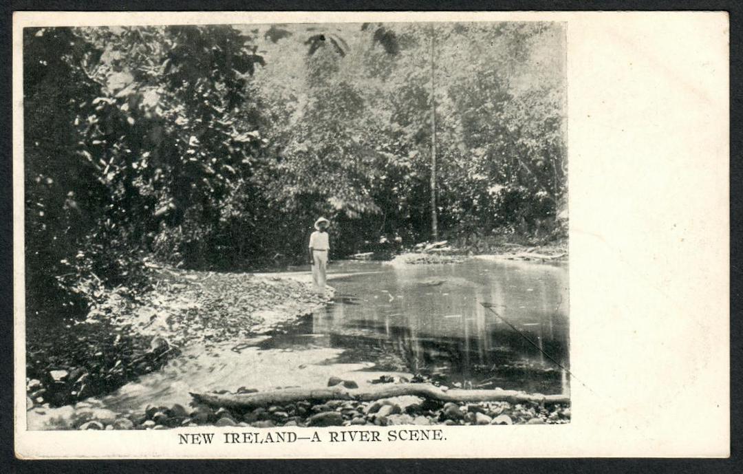 PAPUA NEW GUINEA Postcard of River Scene New Ireland. - 243906 - Postcard image 0