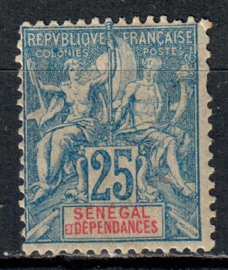 SENEGAL 1900 Definitive 25c Blue. - 76541 - Mint image 0